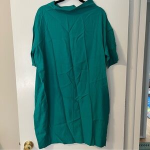 COS turquoise tunic dress
